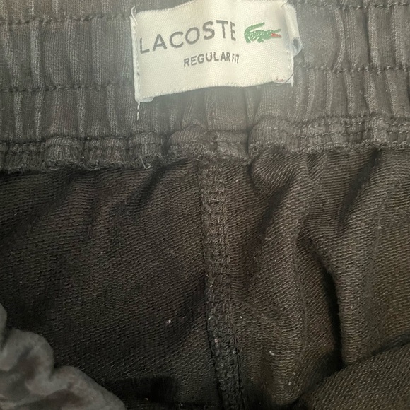 Lacoste Charcoal Gray Track Pants - Picture 3 of 5